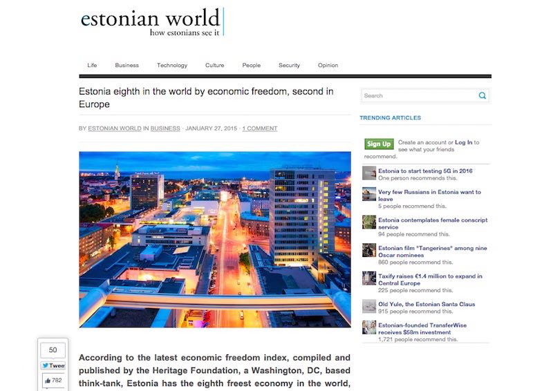 Estonian World