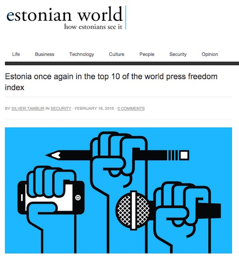the world press freedom index